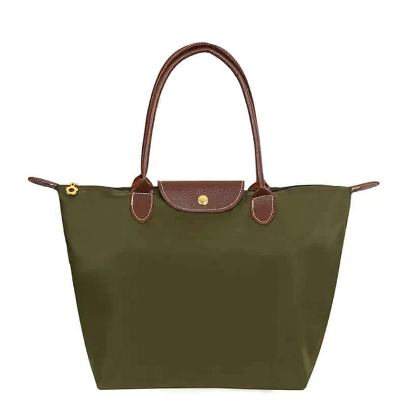Handbag Women Structured Leather Style with Multiple Compartments